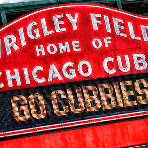 Chicago Cubs Wrigley Field by Christopher Arndt
