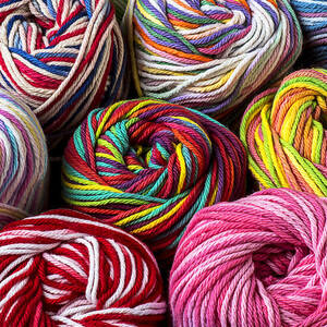 Colorful Yarn by Garry Gay