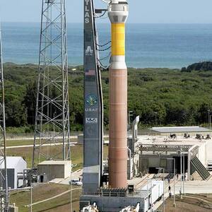 Cst-100 Spacecraft Launch by Science Photo Library