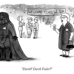 Darth? Darth Vader? by Bob Eckstein