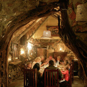 Dinner At A Game Reserve In South by Clay McLachlan
