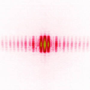Double-slit Interference Pattern by GIPhotoStock