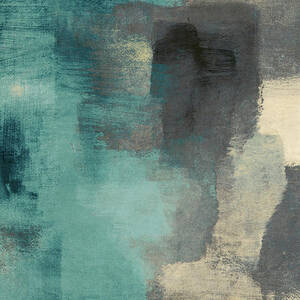Downtown Blue Rain I by Lanie Loreth