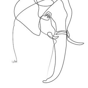 Elephant line by Quibe Sarl