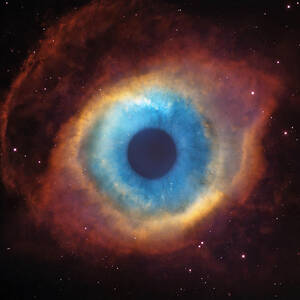 Eye Of God In The Helix Nebula by Mike Agliolo