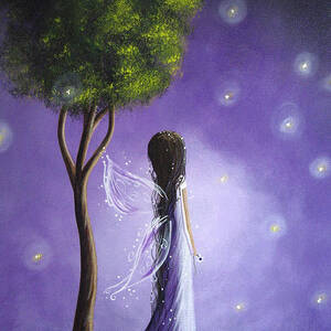 Original Fairy Art by Shawna Erback by Moonlight Art Parlour