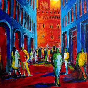 Florence Sunset by Mona Edulesco Florence Sunset by Mona Edulesco