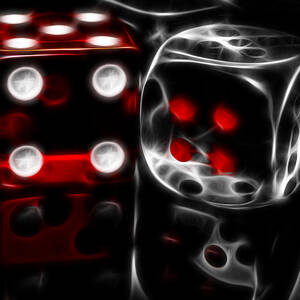 Fractalius Dice by Shane Bechler