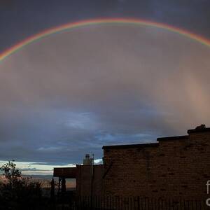 Full Rainbow over the Cuban Queen by Ron Chilston