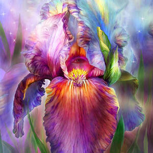 Goddess Of Healing by Carol Cavalaris
