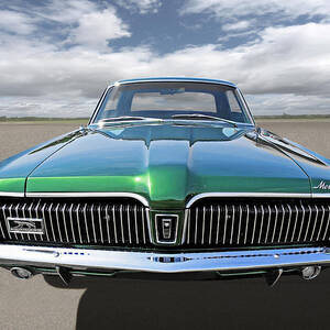 Green With Envy - 68 Mercury by Gill Billington