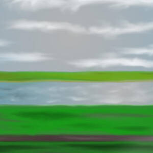 Gursky Rhein II Redux by Richard Reeve