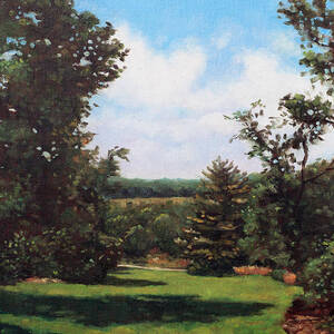 Hillier Gardens Grass and Trees by Martin Davey