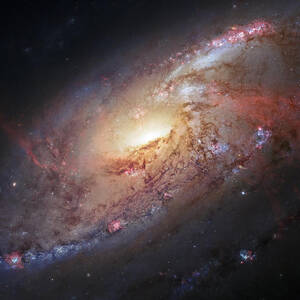 Hubble view of M 106 by Adam Romanowicz