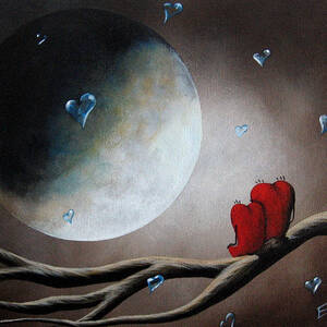 I Will Always Be Beside You by Shawna Erback by Moonlight Art Parlour