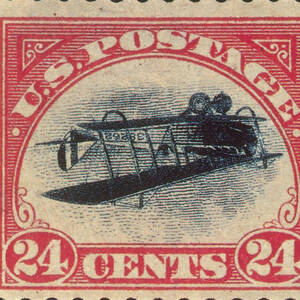 Inverted Jenny, U.s. Postage Stamp, 1918 by Science Source
