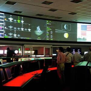Jet Propulsion Laboratory Control Room by Science Photo Library