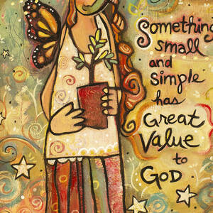 Someting Small Inspirational Art by Jen Norton