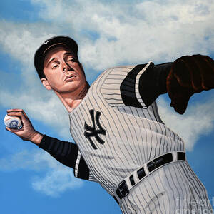 Joe DiMaggio by Paul Meijering