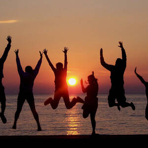 Jumping for Joy by David T Wilkinson