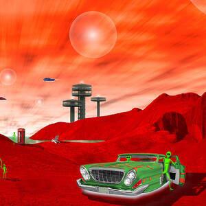 Just Another Day on the Red Planet 2 by Mike McGlothlen