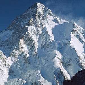 K2 At Dawn Pakistan by Colin Monteath