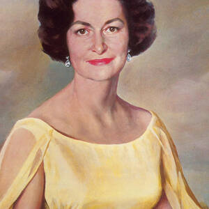 Lady Bird Johnson, First Lady by Science Source