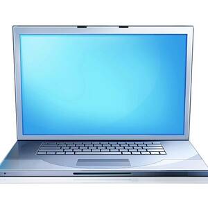 Laptop Computer, Artwork by Leonello Calvetti