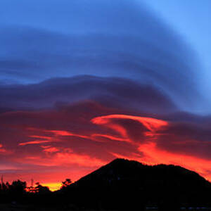 Layers In The Sky - Panorama by Shane Bechler