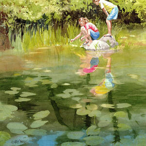Lessons of the Lake by Kris Parins