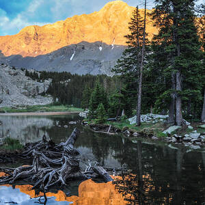 Little Bear Peak and Lake Como by Aaron Spong