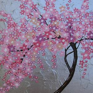 Pastel Tones and Cherry Blossoms Painting by Cathy Jacobs