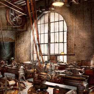 Machinist - I like big tools by Mike Savad