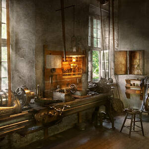 Machinist - Lathes by Mike Savad