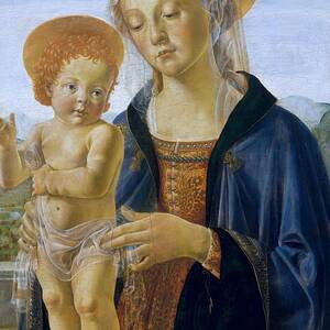 Saint Anne teaching the Virgin to read Painting by Bartolome Esteban ...