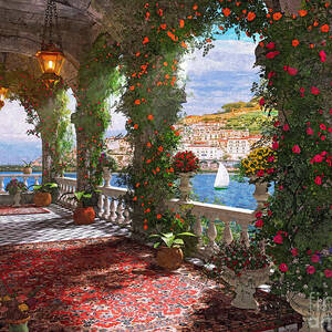 Mediterranean Veranda by Dominic Davison Mediterranean Veranda by Dominic Davison