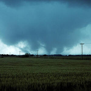 Multiple Vortex Tornado, Oklahoma, 1982 by Howard Bluestein