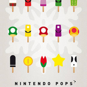 My MARIO ICE POP - UNIVERS by Chungkong Art