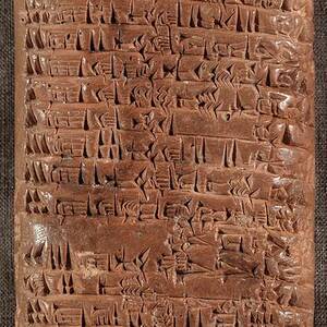 Neo-sumerian Clay Tablet by Science Photo Library