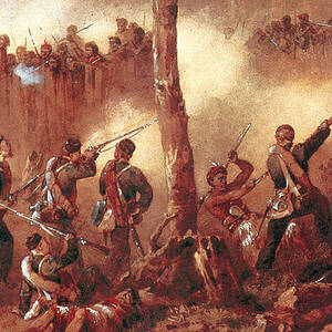 New Zealand Wars, 1863 by Granger