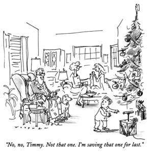 No, No, Timmy.  Not That One.  I'm Saving That by Bill Woodman