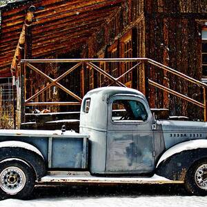 Old Chevy Truck by Barbara Chichester