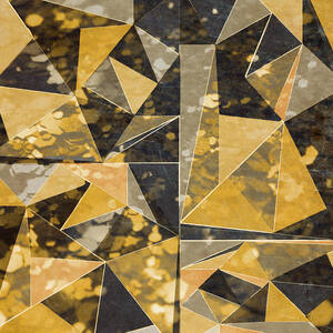 Omg Modern Triangles II by south Social Studio