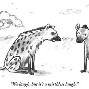 One Hyena Explains To Another by Pat Byrnes