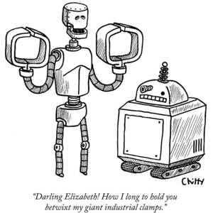 One Robot Speaks To Another by Tom Chitty