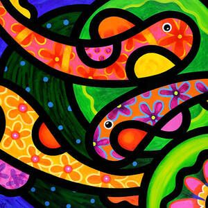 Paisley Pond - Horizontal by Steven Scott