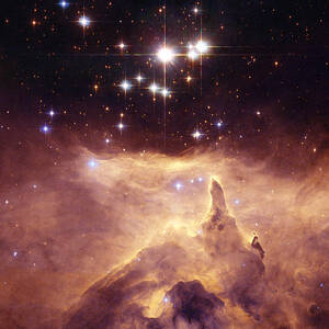 Pismis 24, Open Star Cluster by Science Source