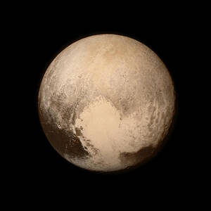 Pluto by Science Photo Library