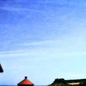 Point Betsie Lighthouse Fog Signal Building 2.0 by Michelle Calkins