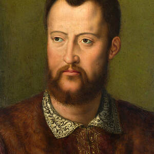 Portrait of Cosimo I de' Medici Grand Duke of Tuscany by After Bronzino